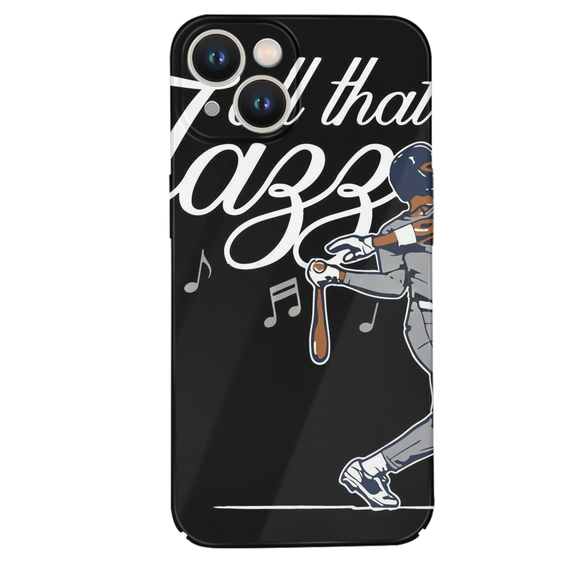 Jazz Chisholm Jr. 62 IPhone 14 Series Full-Cover Hard Case – Shockproof With Raised Camera Protection – Precise Cutouts, Wireless Charging Compatible – Durable, Anti-Yellowing, Easy To Clean